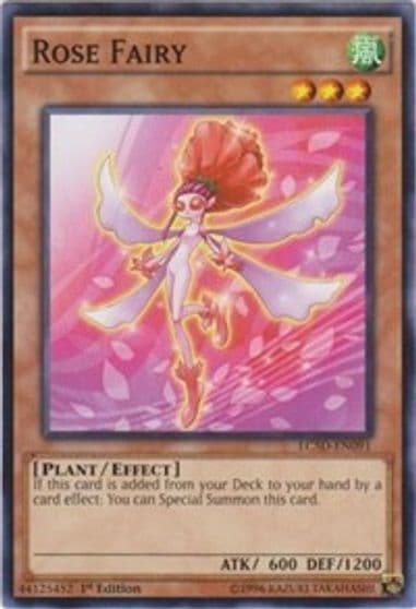 Rose Fairy Legendary Collection 5D's Yu-Gi-Oh! card