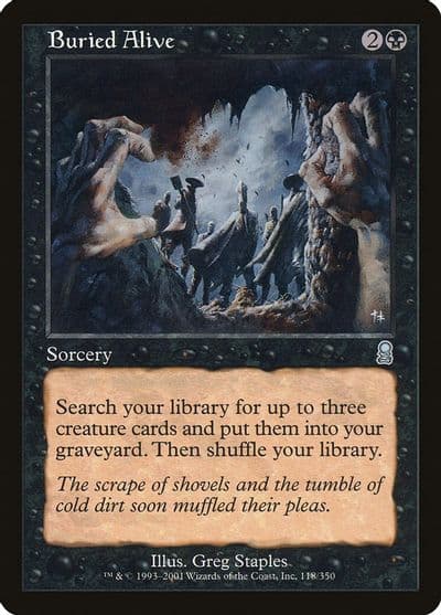 Buried Alive Odyssey Magic card