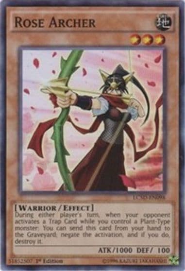 Rose Archer Legendary Collection 5D's Yu-Gi-Oh! card