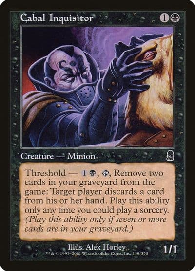 Cabal Inquisitor Odyssey Magic card