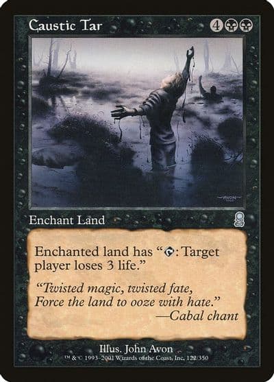 Caustic Tar Odyssey Magic card