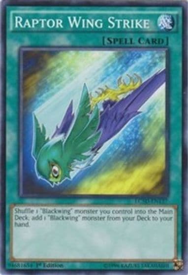 Raptor Wing Strike Legendary Collection 5D's Yu-Gi-Oh! card