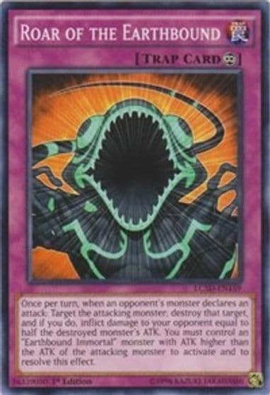 Roar of the Earthbound Legendary Collection 5D's Yu-Gi-Oh! card