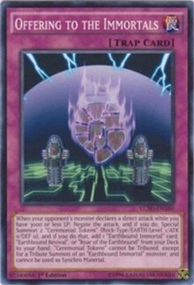 Offering to the Immortals Legendary Collection 5D's Yu-Gi-Oh! card