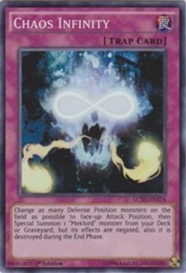 Chaos Infinity Legendary Collection 5D's Yu-Gi-Oh! card