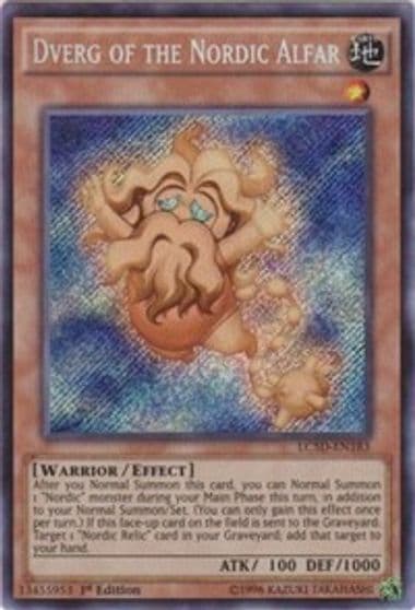 Dverg of the Nordic Alfar Legendary Collection 5D's Yu-Gi-Oh! card