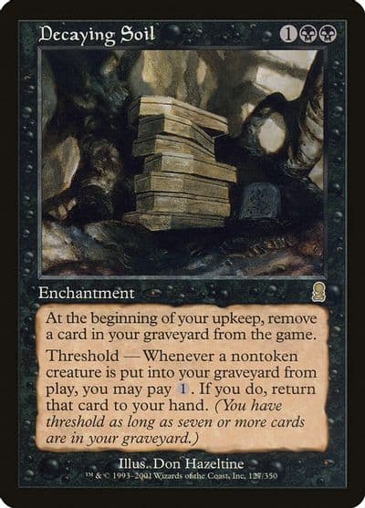 Decaying Soil Odyssey Magic card
