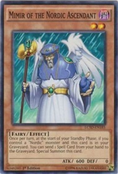 Mimir of the Nordic Ascendant Legendary Collection 5D's Yu-Gi-Oh! card