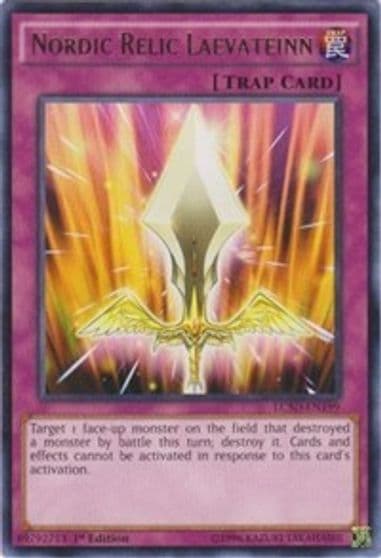 Nordic Relic Laevateinn Legendary Collection 5D's Yu-Gi-Oh! card