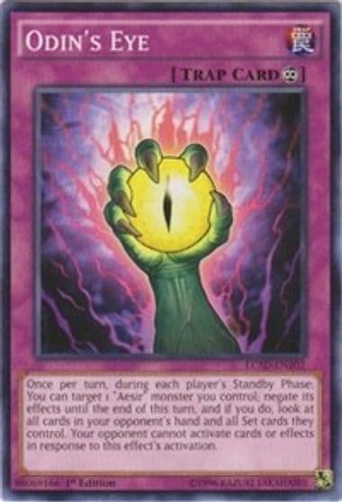Odins Eye Legendary Collection 5D's Yu-Gi-Oh! card