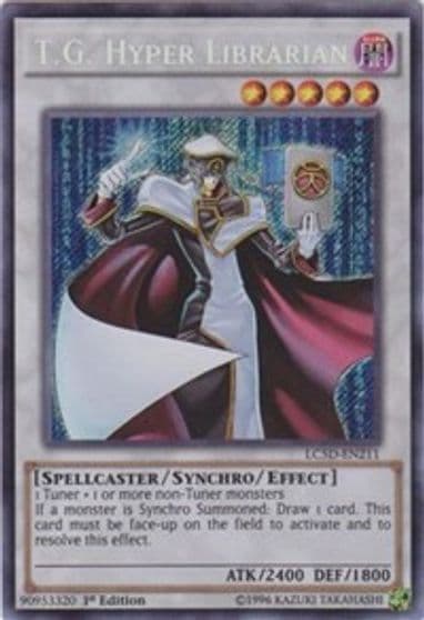TG Hyper Librarian Legendary Collection 5D's Yu-Gi-Oh! card