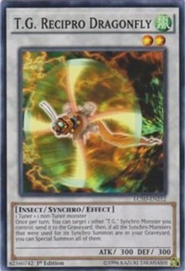 TG Recipro Dragonfly Legendary Collection 5D's Yu-Gi-Oh! card