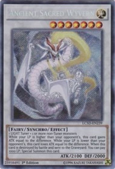 Ancient Sacred Wyvern Legendary Collection 5D's Yu-Gi-Oh! card