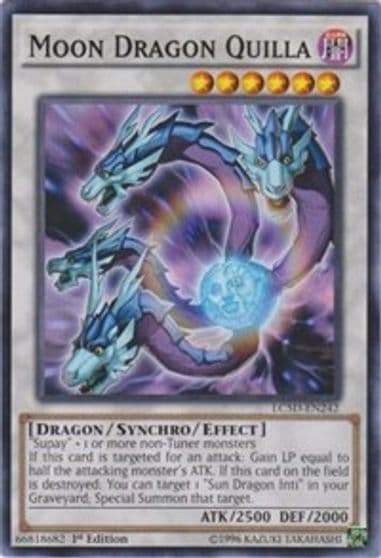 Moon Dragon Quilla Legendary Collection 5D's Yu-Gi-Oh! card