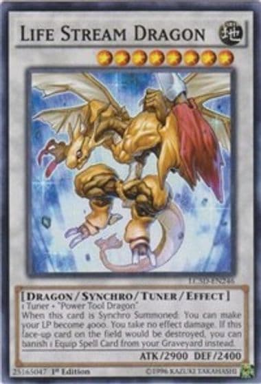 Life Stream Dragon Legendary Collection 5D's Yu-Gi-Oh! card
