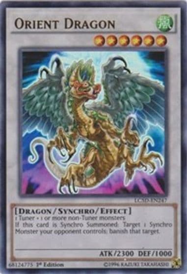 Orient Dragon Legendary Collection 5D's Yu-Gi-Oh! card