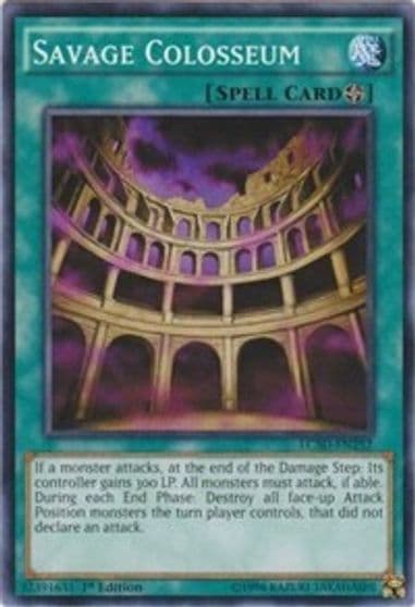 Savage Colosseum Legendary Collection 5D's Yu-Gi-Oh! card