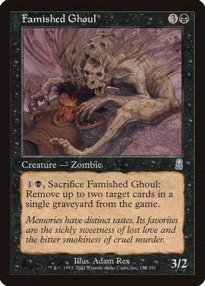 Famished Ghoul Odyssey Magic card