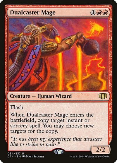 Dualcaster Mage Commander 2014 Magic card