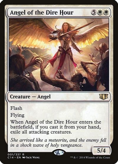 Angel of the Dire Hour Commander 2014 Magic card