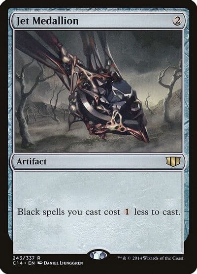 Jet Medallion Commander 2014 Magic card