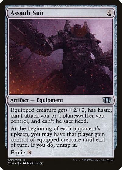 Assault Suit Commander 2014 Magic card