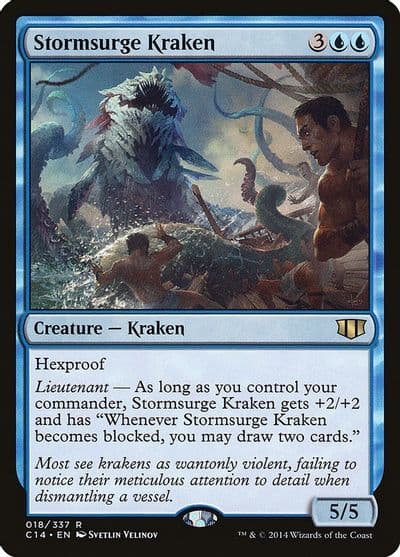 Stormsurge Kraken Commander 2014 Magic card