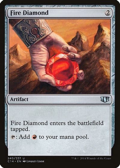 Fire Diamond Commander 2014 Magic card