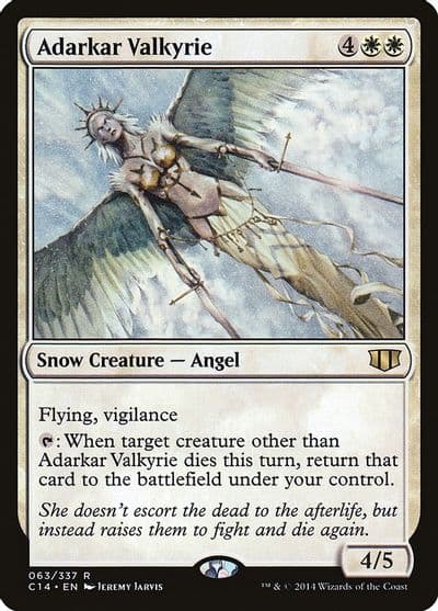 Adarkar Valkyrie Commander 2014 Magic card