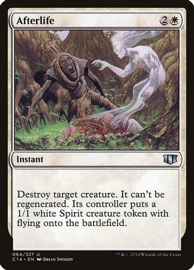 Afterlife Commander 2014 Magic card