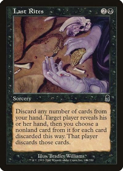Last Rites Odyssey Magic card