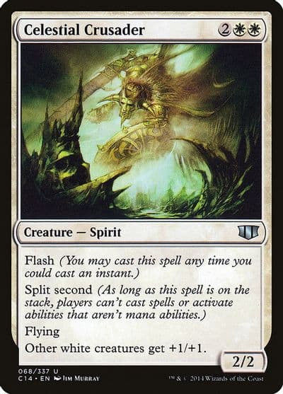 Celestial Crusader Commander 2014 Magic card