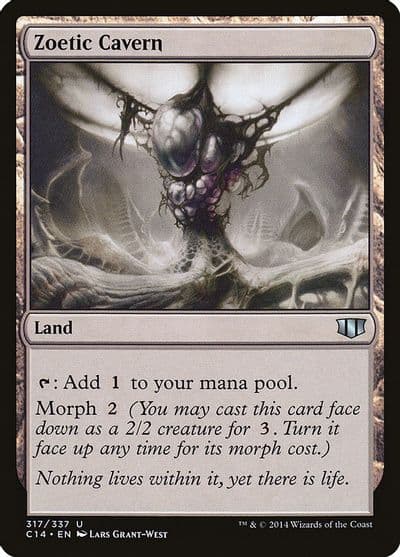 Zoetic Cavern Commander 2014 Magic card