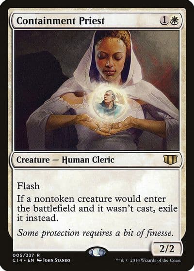 Containment Priest Commander 2014 Magic card