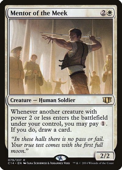 Mentor of the Meek Commander 2014 Magic card
