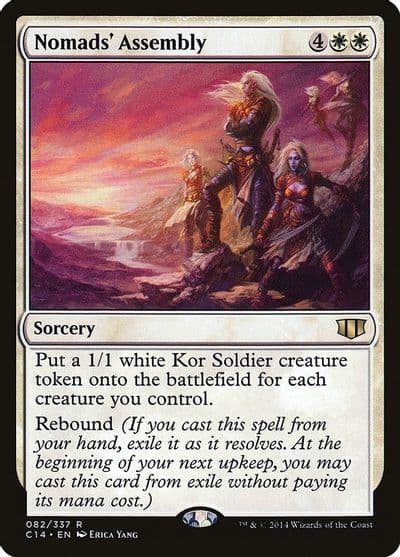 Nomads Assembly Commander 2014 Magic card
