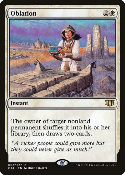 Oblation Commander 2014 Magic card