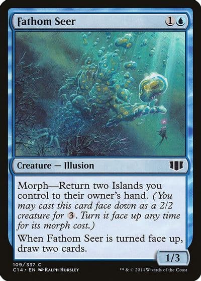 Fathom Seer Commander 2014 Magic card