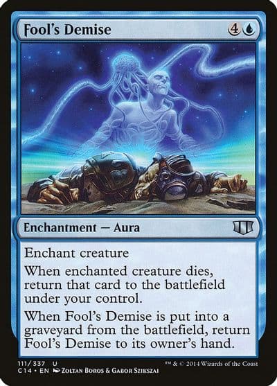 Fools Demise Commander 2014 Magic card