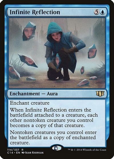 Infinite Reflection Commander 2014 Magic card
