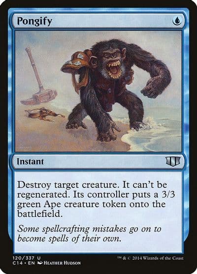 Pongify Commander 2014 Magic card