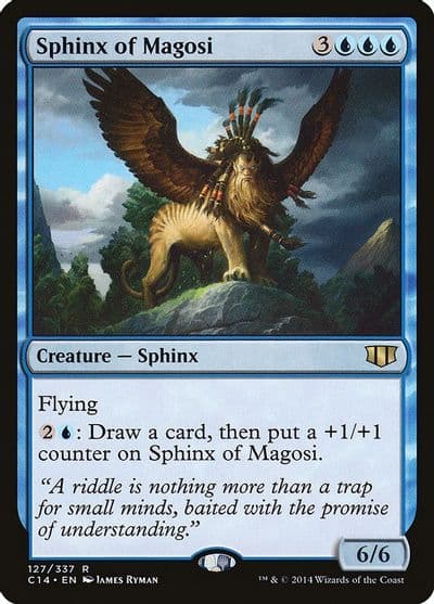Sphinx of Magosi Commander 2014 Magic card