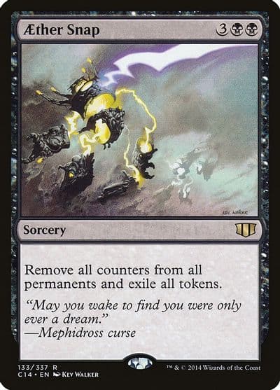 Aether Snap Commander 2014 Magic card