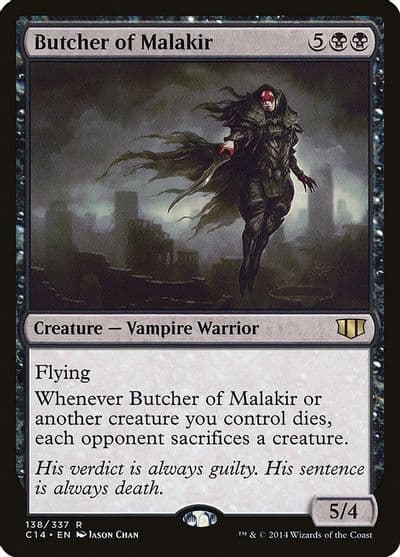 Butcher of Malakir Commander 2014 Magic card