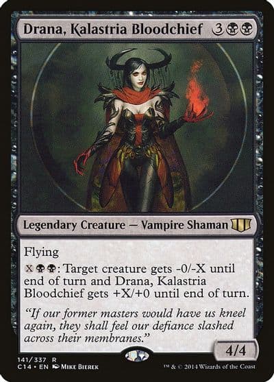 Drana Kalastria Bloodchief Commander 2014 Magic card