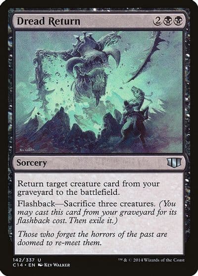 Dread Return Commander 2014 Magic card