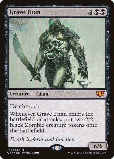Grave Titan Commander 2014 Magic card