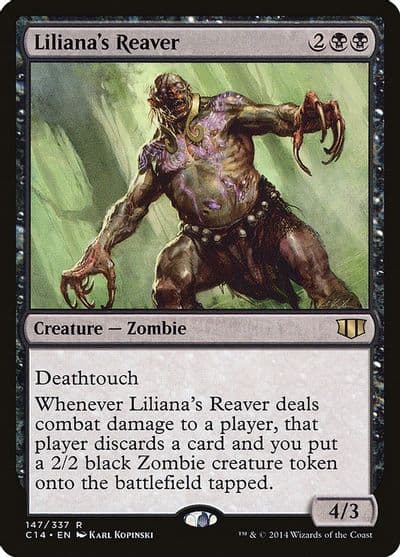 Lilianas Reaver Commander 2014 Magic card