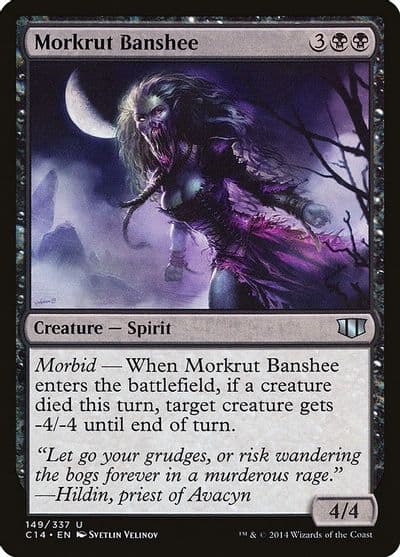 Morkrut Banshee Commander 2014 Magic card