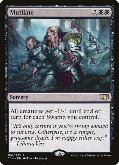 Mutilate Commander 2014 Magic card